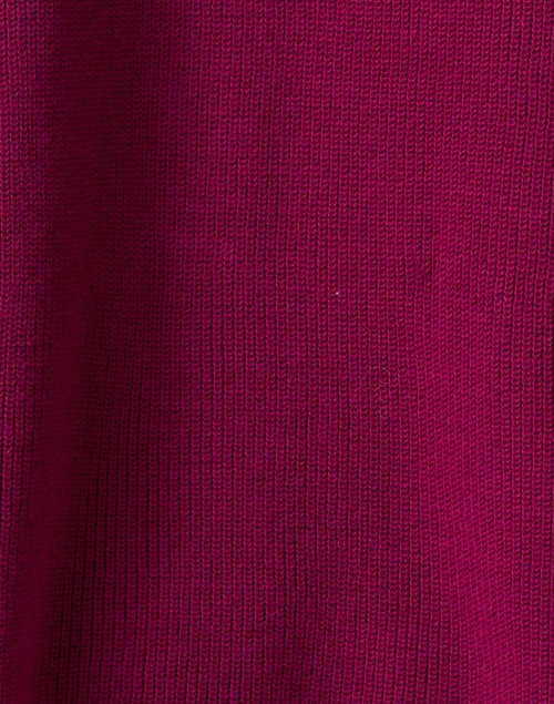 Fabric image - Eileen Fisher - Rhapsody Magenta Cotton Sweater