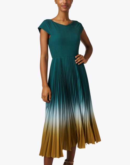 Front image - Jason Wu Collection - Green Dip Dye Dress