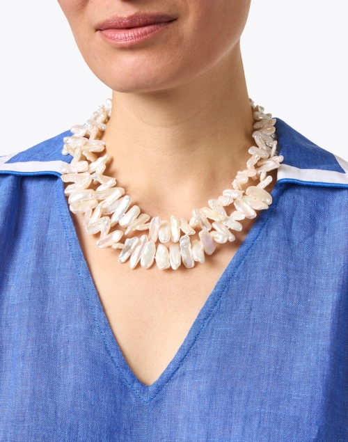 Look image - Nest - Pearl Double Strand Necklace