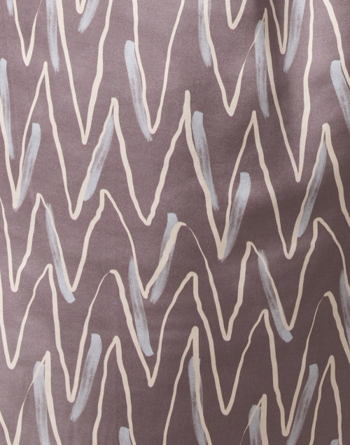Fabric image - Finley - Carter Mauve Zig Zag Shirt Dress