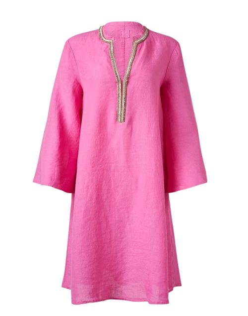 Product image - 120% Lino - Pink Linen Dress 