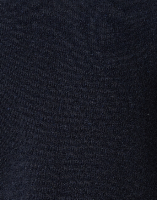 Fabric image - Amina Rubinacci - Nice Navy Wool Cashmere Cardigan