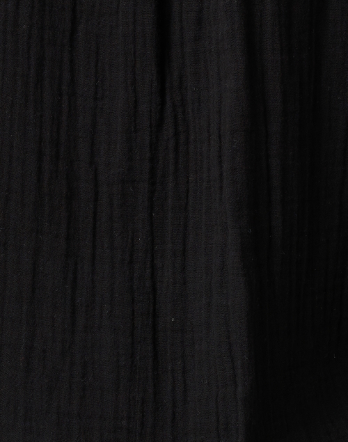 Fabric image - Xirena - Scout Black Cotton Gauze Shirt