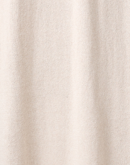 Fabric image - White + Warren - Beige Longline Cardigan