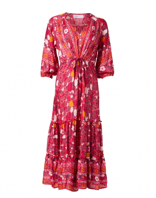 Product image - Walker & Wade - Carrie Cherry Red Printed Midi Dress
