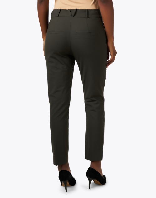 Back image - Veronica Beard - Jensen Grey Slim Pant 