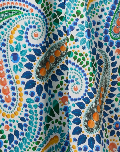 Fabric image - Sara Roka - Margery Paisley Print Cotton Dress