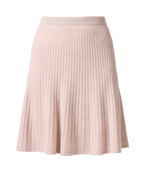 Product image - Marc Cain - Pink Rib Knit Wool Skirt