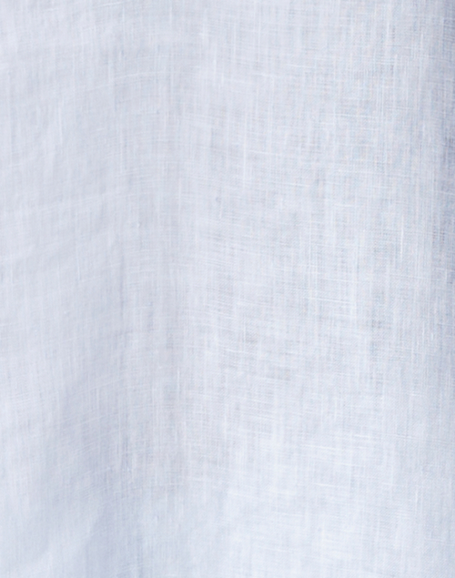Fabric image - 120% Lino - Sky Blue Embellished Linen Shirt