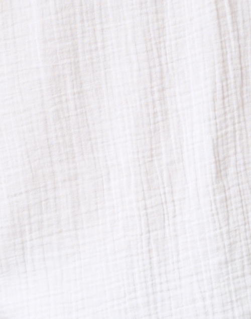 Fabric image - Xirena - Avery White Cotton V-Neck Top