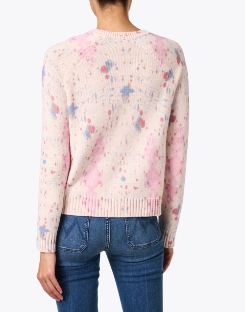 Back image - Lisa Todd - Pink Print Sweater