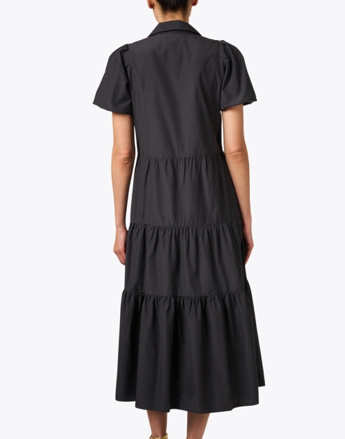 Back image - Brochu Walker - Havana Black Midi Dress