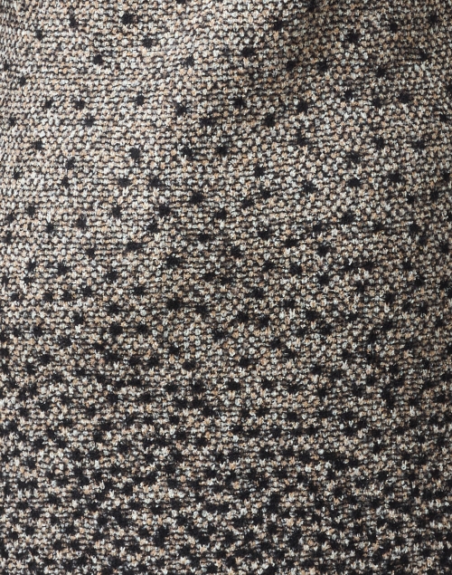 Fabric image - Marc Cain - Grey and Black Wool Cotton Tweed Dress