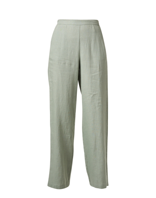 Product image - Rosso35 - Sage Green Linen Straight Leg Pant