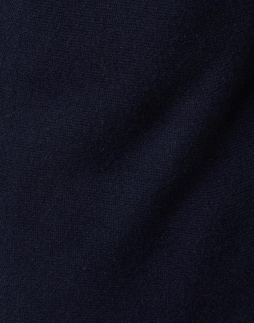 Fabric image - Repeat Cashmere - Navy Cashmere Circle Cardigan