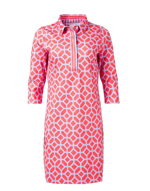 Product image - Gretchen Scott - Everywhere Coral Print Jersey Dress