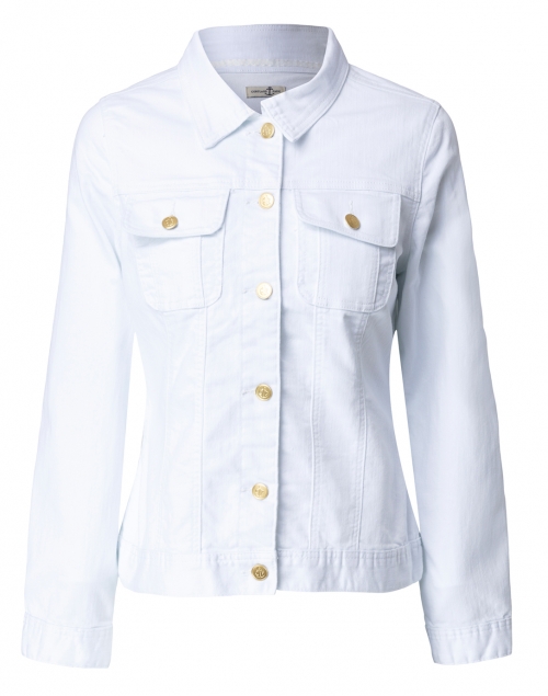 Product image - Cortland Park - White Denim Jacket