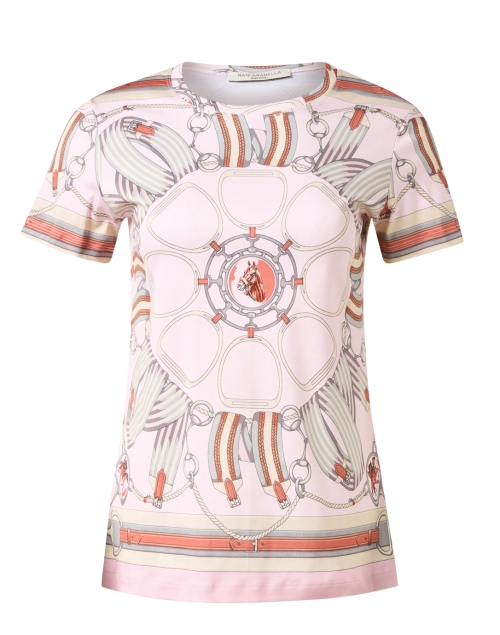 Product image - Rani Arabella - Pink Stirrups Print Cotton T-Shirt