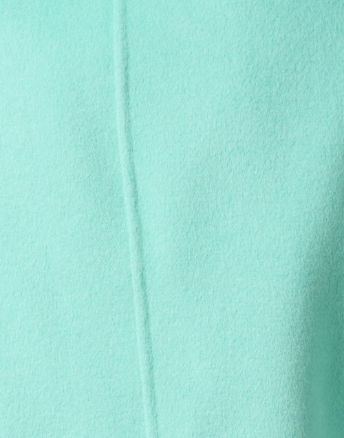 Fabric image - Marc Cain - Mint Blue Wool Cashmere Crop Coat