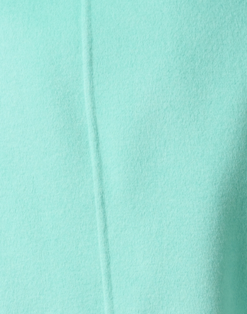 Fabric image - Marc Cain - Mint Blue Wool Cashmere Crop Coat