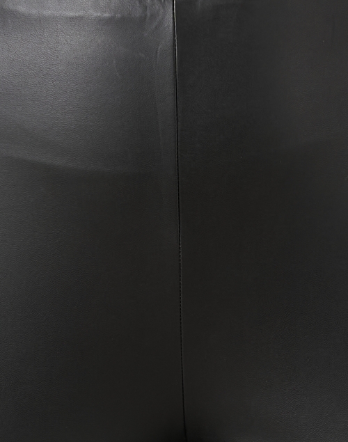 Fabric image - Max Mara Leisure - Zefir Black Faux Leather Pant
