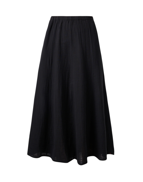 Xirena Deon Black Cotton Gauze Skirt