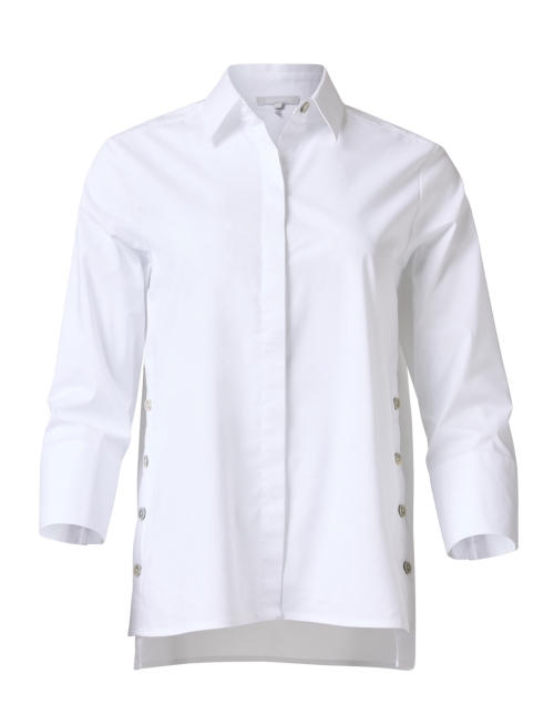 Product image - Hinson Wu - Maxine White Stretch Cotton Shirt