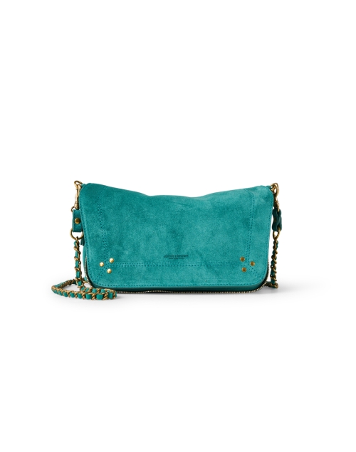 Product image - Jerome Dreyfuss - Bobi Turquoise Suede Crossbody Bag