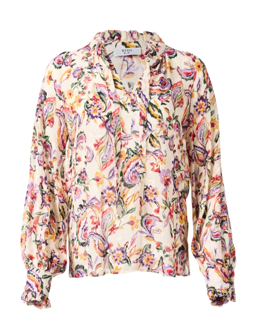 Product image - Weill - Ivory Multi Print Blouse