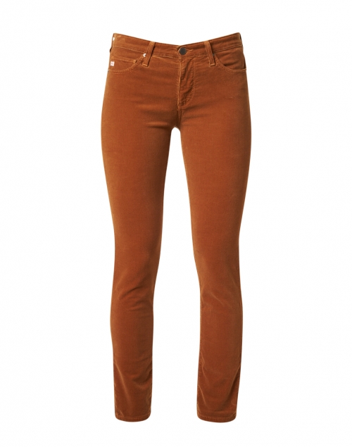 AG Jeans - Prima Brown Stretch Corduroy Slim Jean