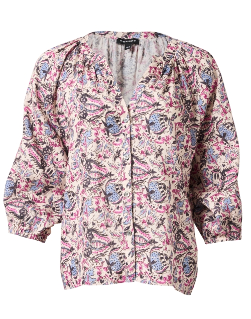 Product image - Repeat Cashmere - Multi Floral Print Linen Blouse