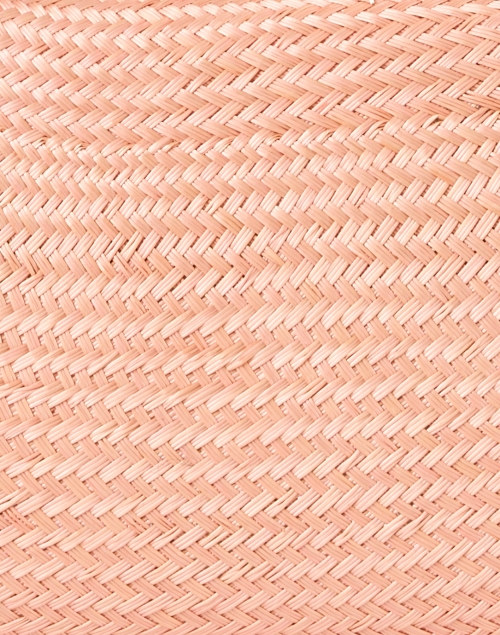 Fabric image - SERPUI - Mariah Peach Woven Clutch 