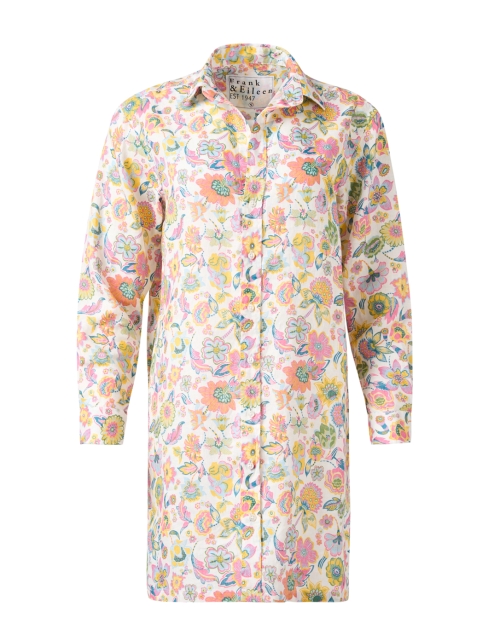 Product image - Frank & Eileen - Hunter Multi Floral Linen Shirt Dress