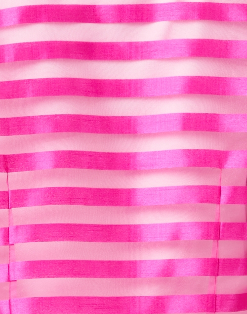 Fabric image - Connie Roberson - Rita Pink Striped Silk Jacket