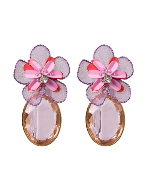 Product image - Mignonne Gavigan - Piper Pink Flower Drop Earrings
