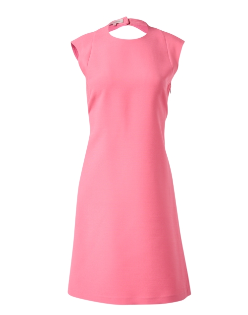 Product image - Lafayette 148 New York - Pink Wool Keyhole Back Dress