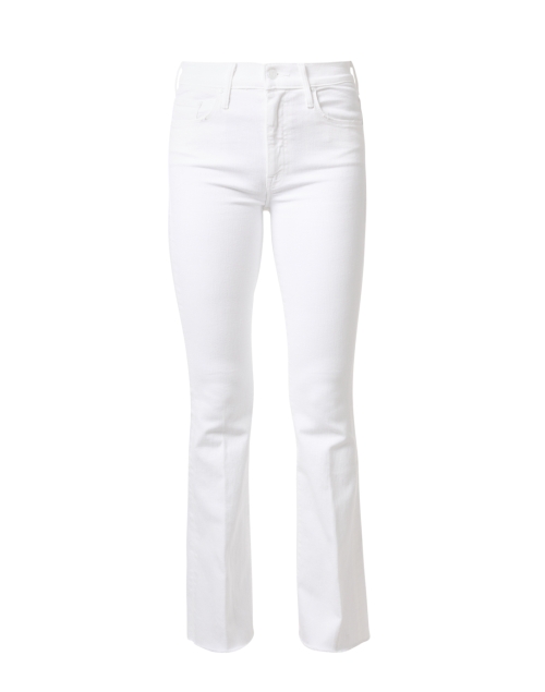 Product image - Mother - The Weekender White Stretch Flare Jean