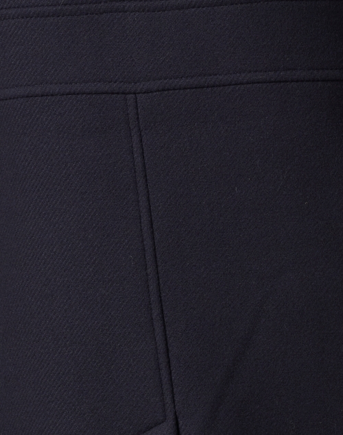 Fabric image - Saint James - St. Louane Navy Wool Blend Coat