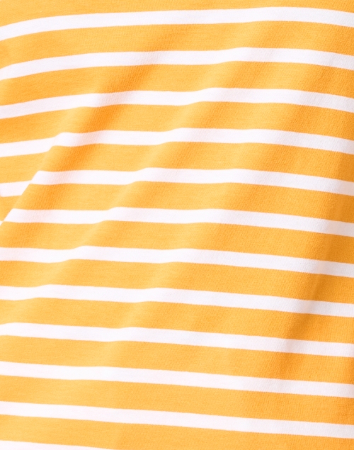 Fabric image - Saint James - Galathee Orange Striped Shirt