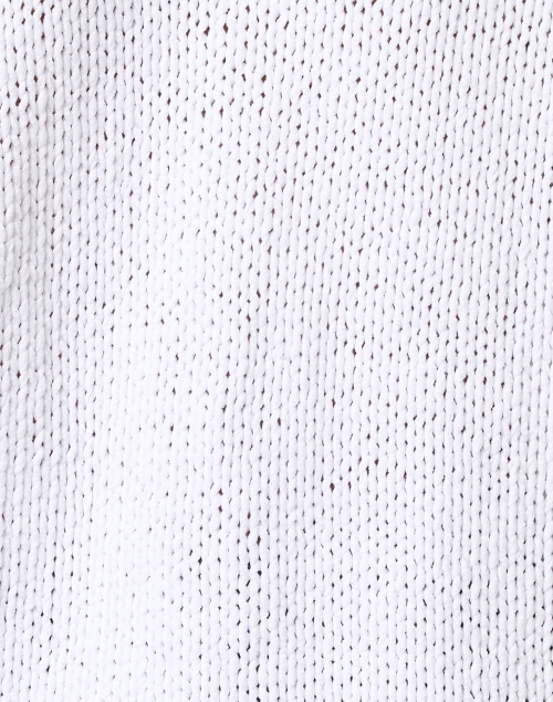 Fabric image - White + Warren - White Cotton Cardigan