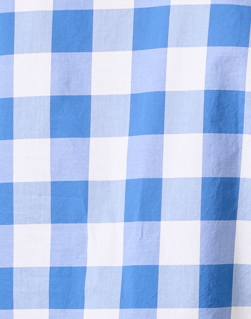 Fabric image - Frank & Eileen - Eileen Blue Check Cotton Blouse
