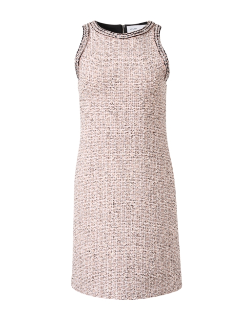 Product image - St. John - Pink Boucle Tweed Sheath Dress 