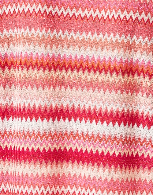 Fabric image - Weill - Tallya Pink Chevron Shirt