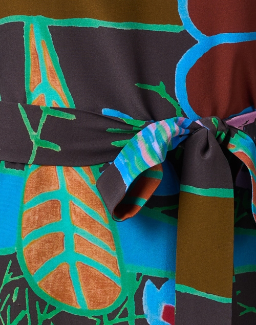 Fabric image - Soler - Pauline Multi Printed Silk Top