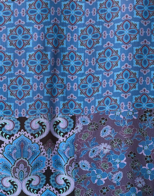 Fabric image - Kobi Halperin - Winnie Blue Multi Print Blouse