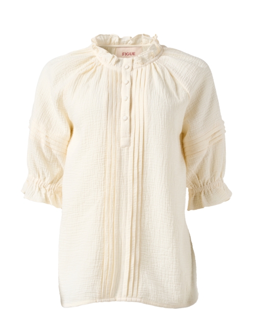 Product image - Figue - Billie Ivory Cotton Top