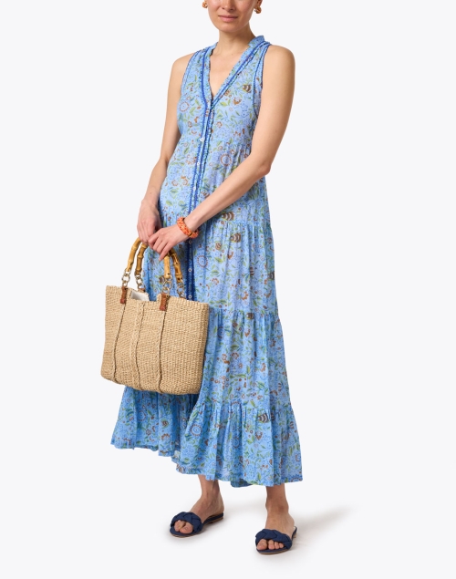 Nana Blue Print Dress