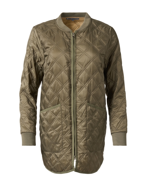 Product image - Elliott Lauren - Olive Green Quilted Jacket 