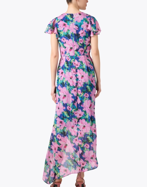 Back image - Shoshanna - Park Multi Print Dress