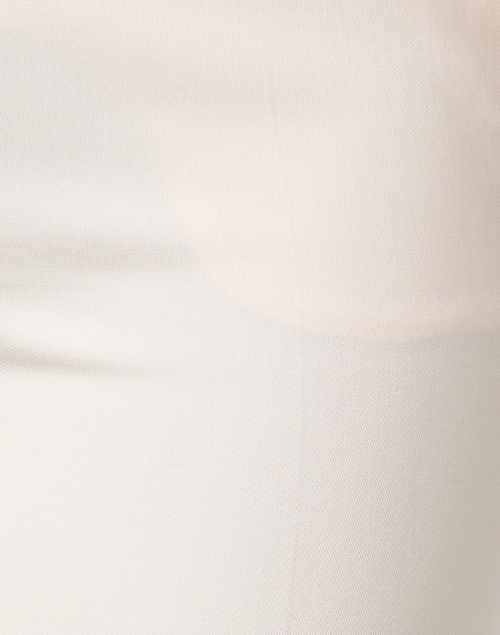 Fabric image - Weekend Max Mara - Vite Ivory Straight Leg Trouser